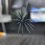 HOOKJAW Jawbreaker urchin bait in Blue Dust, dark spines flecked with blue