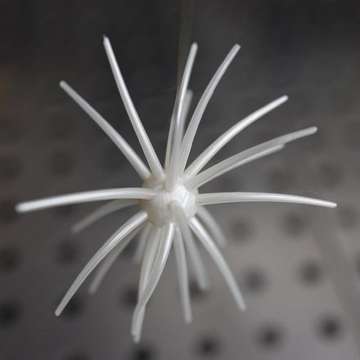HOOKJAW Jawbreaker urchin bait in White Pearl